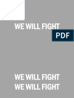 We Will Fight