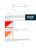 Trigonometry - Test Yourself