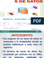 Base Datos Modelo Entidad-Relacion