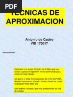 tecnicas de aproximacion
