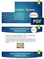 Plan Exportador - Quinoa