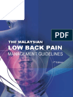 Low Back Pain Guidelines