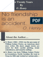 O. Henry Story After Twenty Years