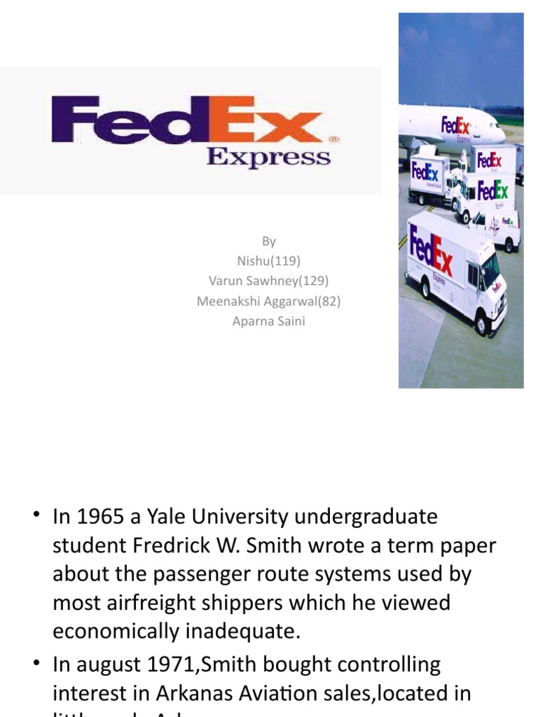 FedEx: History and Growth Overview | PDF | Business