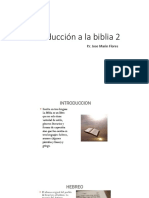 Introducción a la biblia 2