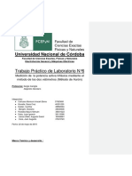 Trabajo Práctico de Procesamiento de Señales