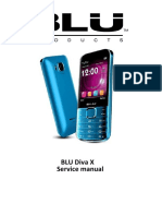 Manual de Serviço BLU Diva X PDF