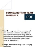 Hbo. Foundation of Team Dynamics