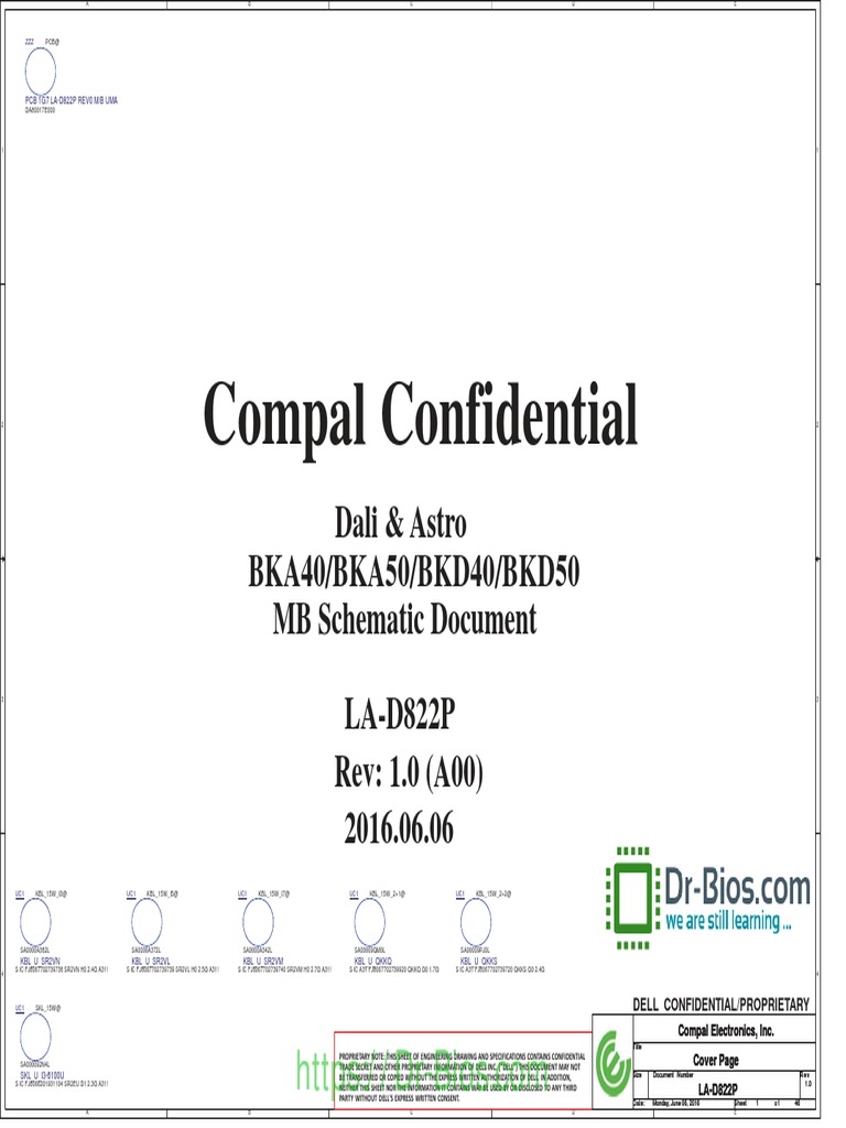 Dell Vostro 15 5468 5568 La D2p Uma