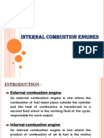 Lecture 1 - Components & Classifications of IC Engines