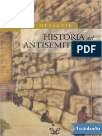 Historia Del Antisemitismo - Gerald Messadie