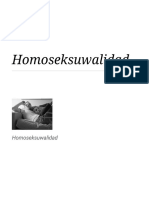 Homoseksuwalidad - Wikipedia, Ang Malayang Ensiklopedya