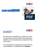 ASSET MANAGEMENT (Supply Officer)