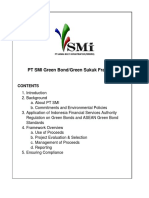 PT SMI Green Bond Dan Green Sukuk Framework