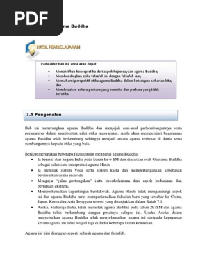 Bab 7 Buddha Pdf Pdf