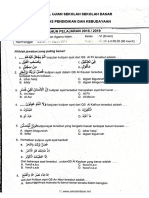 Soal Ujian Sekolah Kelas 6 PAI PDF