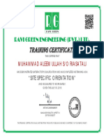Certificate of Training 568-49