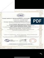 ISO 22000 - Phosporic Acid 85% Food Grade