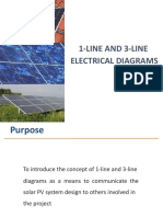 1-Line and 3-Line Electrical Diagrams