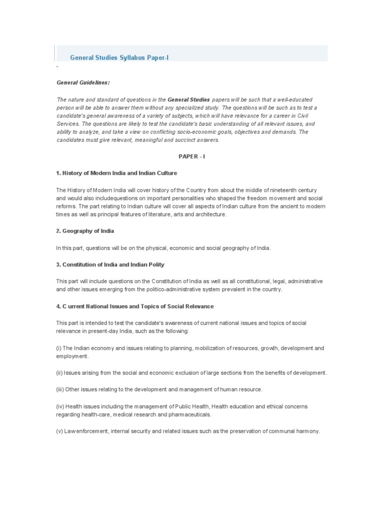 Gs Paper1 | PDF | Good Governance | Geography