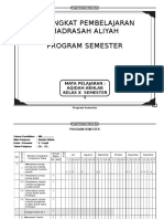 PROMES Aqidah Akhlak MA Kelas X, 1-2