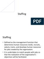 STAFFING