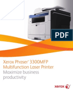Xerox Phaser 3300MFP Multifunction Laser Printer: Maximize Business Productivity