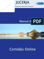 Manual JUCERJA Certidão Online