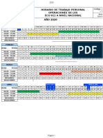 Horario 2020 Grupo B