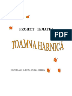 Proiect Tematic Toamna Harnica PDF