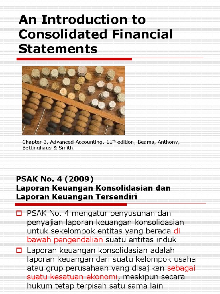 3 Consolidated Financial Statement | PDF