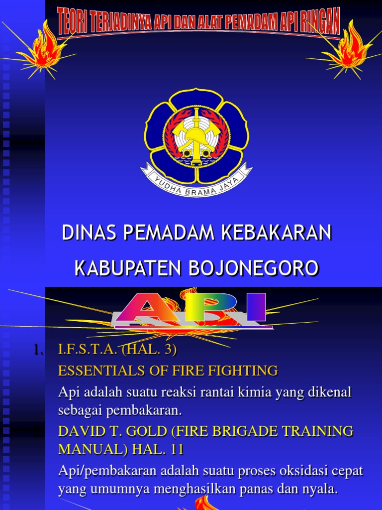 Kelas Kebakaran dan Alat Pemadam APAR | PDF