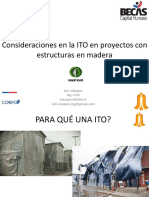 Consideraciones de Inspeccion Técnica de Obra (ITO) de Proyecto de Madera