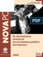 El Clientelismo Electoral en El Sistema Politico Paraguayo PDF