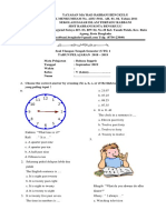 Soal Bahasa Ingggris Kelas 5