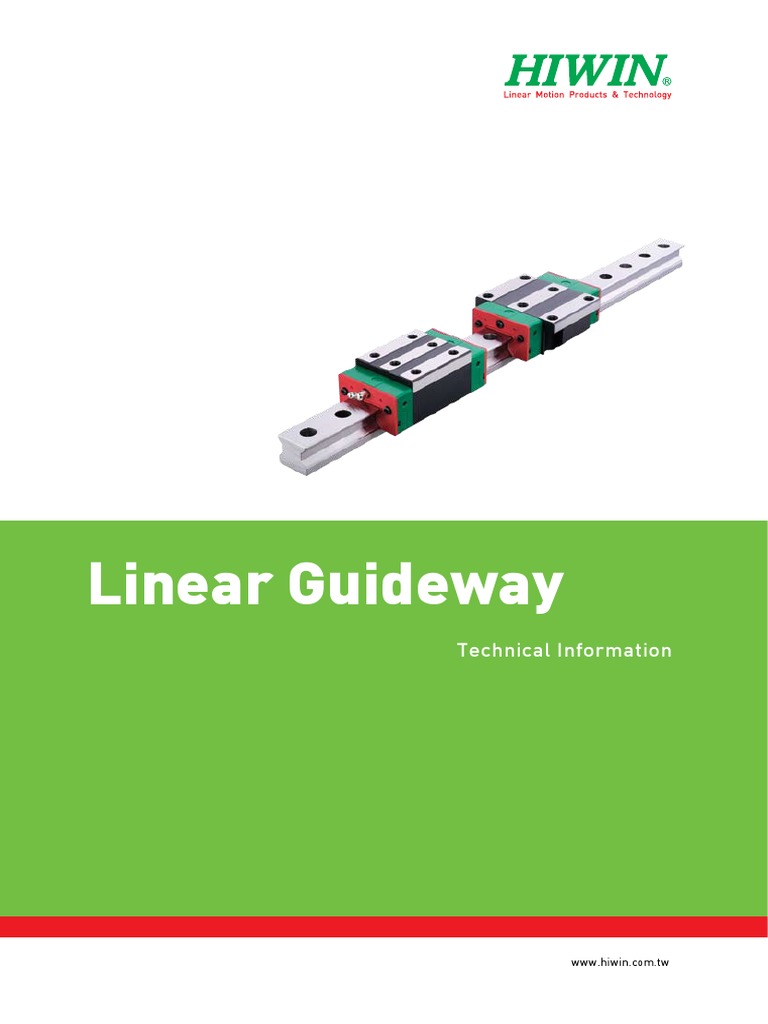 Guias Lineares HIWIN PDF | PDF | Science & Mathematics | Computers