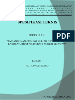 Spesifikasi TeknisPTNPolsri