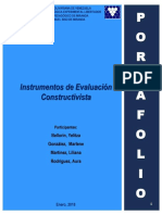 Texto Instrumentos de Evaluación Constructivista