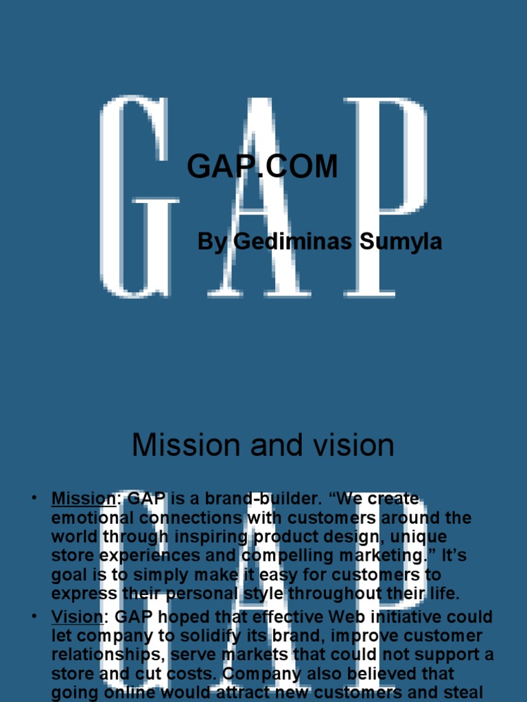 Gap case study image