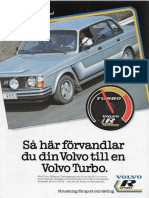 Volvo 240 B21AT Turbo Kit
