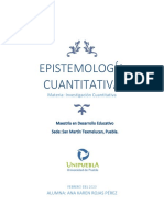 Epistemología Cuantitativa