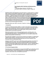 Ballast Water Treatment System Integration With The Ship Alarm and Monitoring System