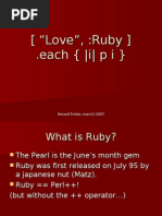 ("Love",:Ruby) .Each ( - I - P I)