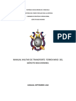 Manual Militar de Transporte Ferroviario