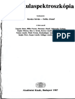 VA - Molekulaspektroszkopia PDF