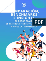 Comparación, Benchmarks e Insights de Datos Reales de Centros Fitness y Gimnasios A Nivel Latinoamérica