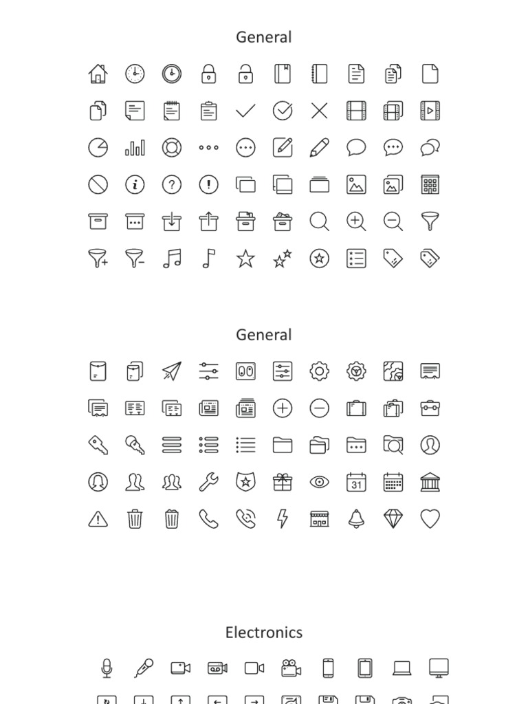 Powerpoint and Google Slides Icons | PDF