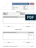 18.8 Design Request For Information