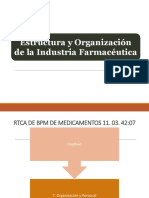 Estructura y Organización de La Industria Farmaceutica