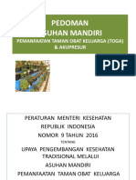 1. PEDOMAN ASUHAN MANDIRI TOGA & KETERAMPILAN KEMKES RI.ppt